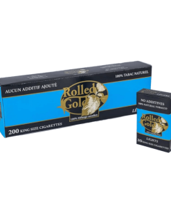 Buy Rolled Gold Lights Cigarettes Online in Canada | NativeCigarettesNearMe.cc